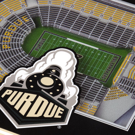 Purdue Boilermakers 3D Stadium View Coasters