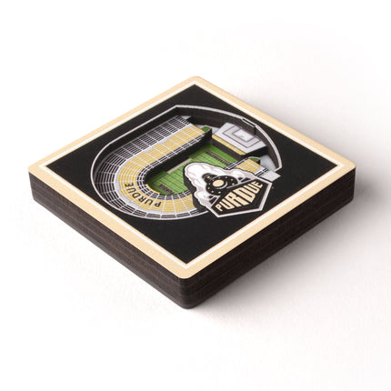 Purdue Boilermakers 3D StadiumView Magnets