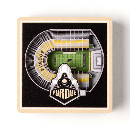 Purdue Boilermakers 3D StadiumView Magnets