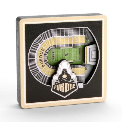 Purdue Boilermakers 3D StadiumView Magnets