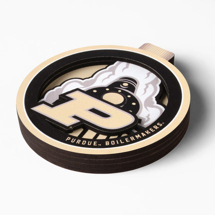 Purdue Boilermakers 3D Logo Series Ornament