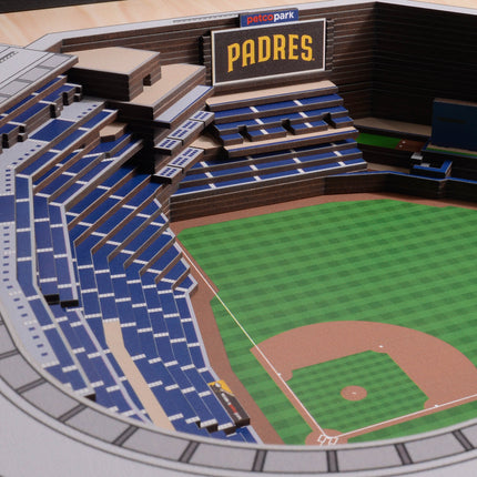 San Diego Padres 25 Layer Stadium Art