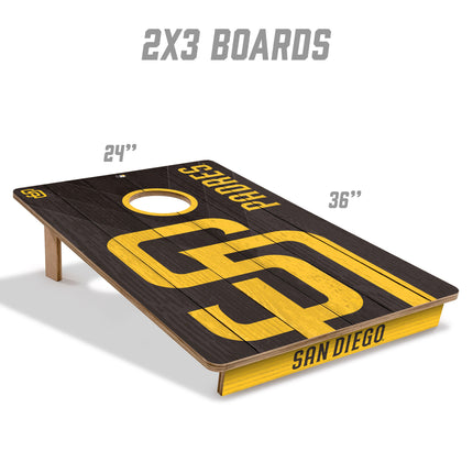 San Diego Padres 2x3 Cornhole Boards