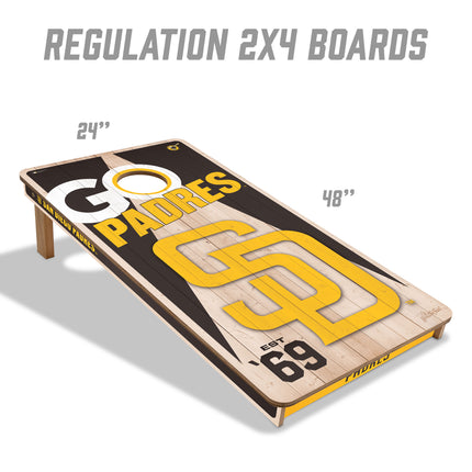 San Diego Padres Cornhole Boards 2x4