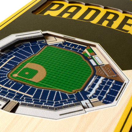San Diego Padres 3D Stadium 6x19 Banners