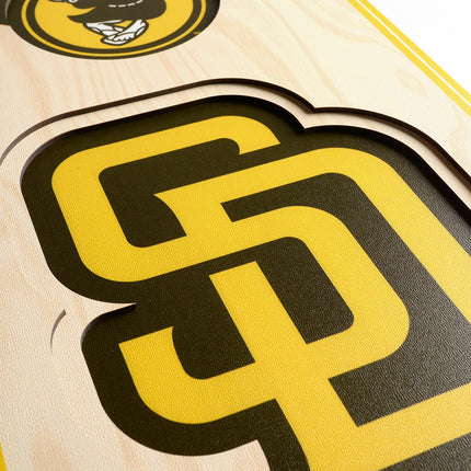 San Diego Padres 8x32 3D Stadium Banner