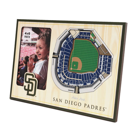 San Diego Padres 3D StadiumView Picture Frame