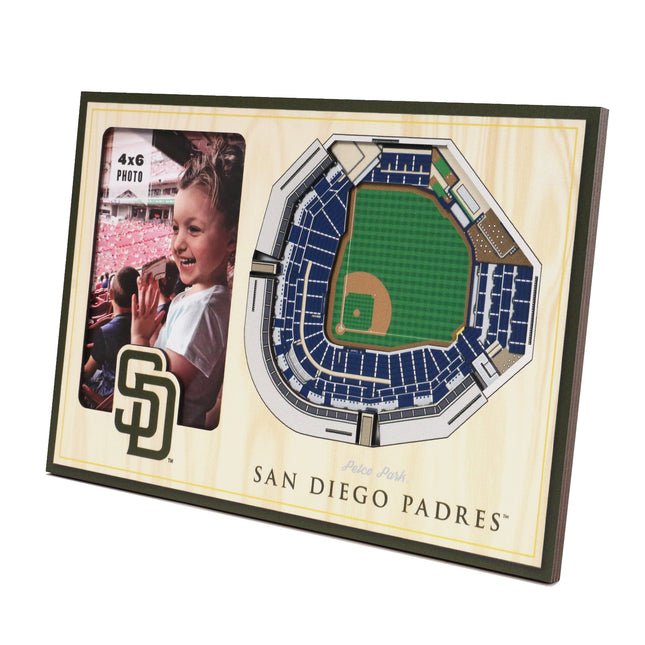 San Diego Padres 3D StadiumView Picture Frame