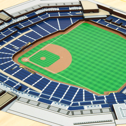 San Diego Padres 5-Layer 3D StadiumView Wall Art