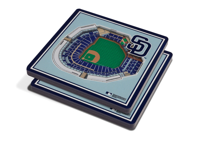 San Diego Padres 3D Stadium View Coasters