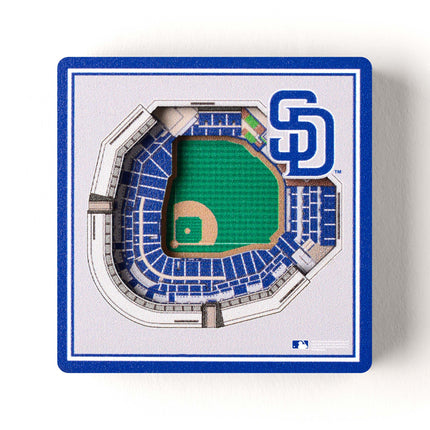 San Diego Padres 3D StadiumView Magnets