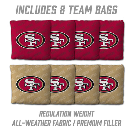 San Francisco 49ers 2x3 Cornhole Boards