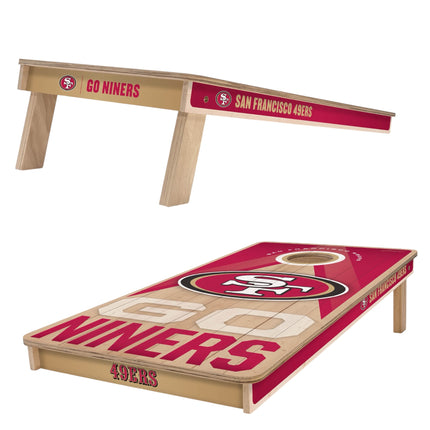 San Fransisco 49ers Cornhole Boards 2x4 Slogan Series