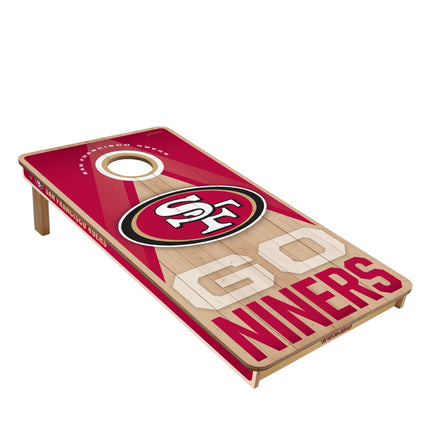 San Fransisco 49ers Cornhole Boards 2x4 Slogan Series