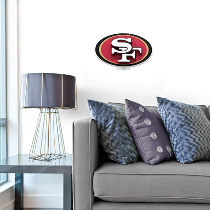 San Francisco 49ers 3DX Die Cut Logo