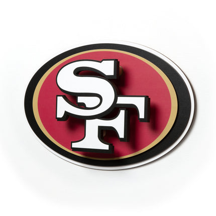 San Francisco 49ers 3DX Die Cut Logo