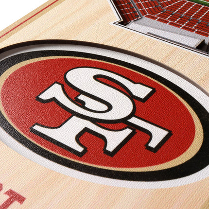 San Francisco 49ers 3D Stadium 6x19 Banners