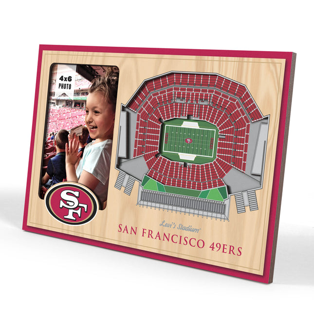 San Francisco 49ers 3D StadiumView Picture Frame