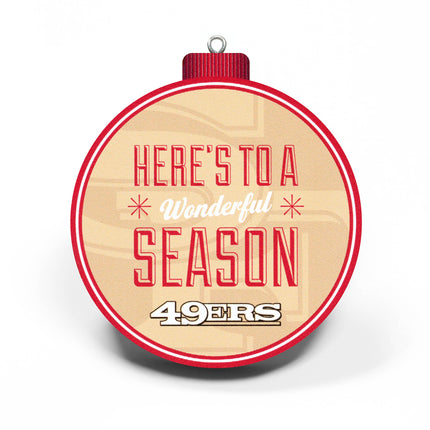 San Francisco 49ers 3D StadiumView Ornaments