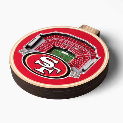 San Francisco 49ers 3D StadiumView Ornaments