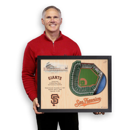 San Francisco Giants 25 Layer Stadium Art