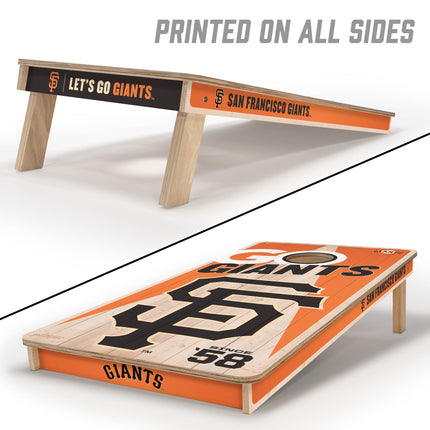 San Francisco Giants Cornhole Boards 2x4