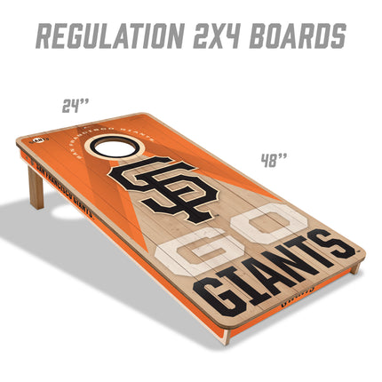 San Francisco Giants 2x4 Slogan Series Cornhole Boards