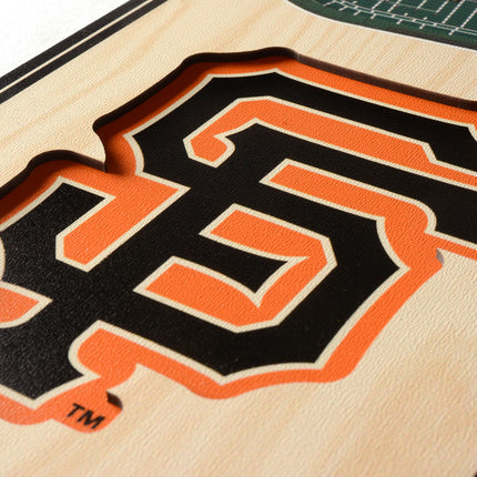 San Francisco Giants 3D Stadium 6x19 Banners