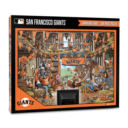 San Francisco Giants Barnyard Fans Puzzle - 500 PC