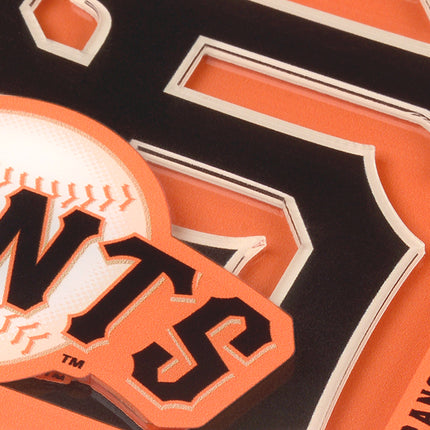San Francisco Giants 3D Logo Series Coasters
