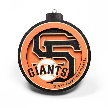 San Francisco Giants 3D Logo Series Ornament