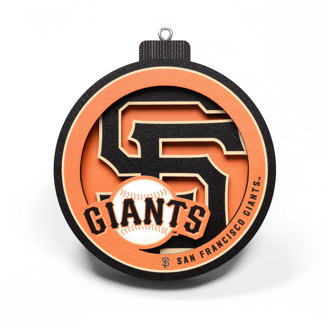 San Francisco Giants 3D Logo Series Ornament