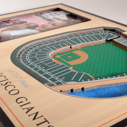 San Francisco Giants 3D StadiumView Picture Frame