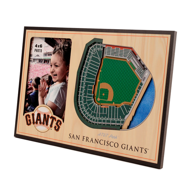 San Francisco Giants 3D StadiumView Picture Frame