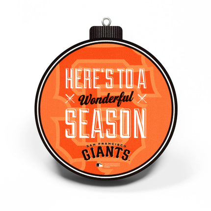 San Francisco Giants 3D StadiumView Ornaments