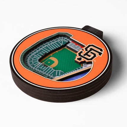 San Francisco Giants 3D StadiumView Ornaments