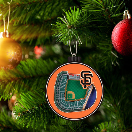 San Francisco Giants 3D StadiumView Ornaments