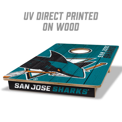 San Jose Sharks 2x3 Cornhole Boards