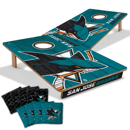 San Jose Sharks 2x3 Cornhole Boards
