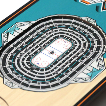 San Jose Sharks 3D Stadium 6x19 Banners