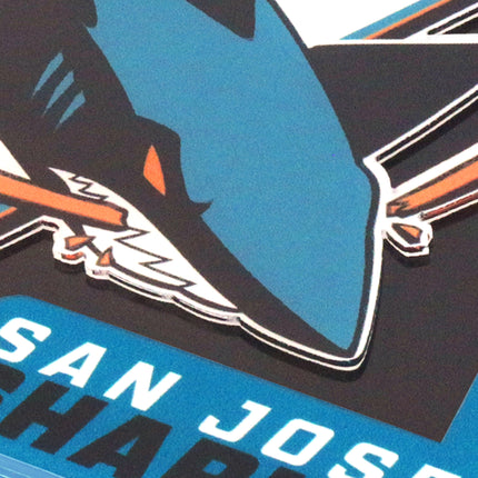 San Jose Sharks 3D Logo Series Coasters