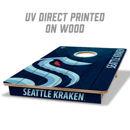 Seattle Kraken 2x3 Cornhole Boards