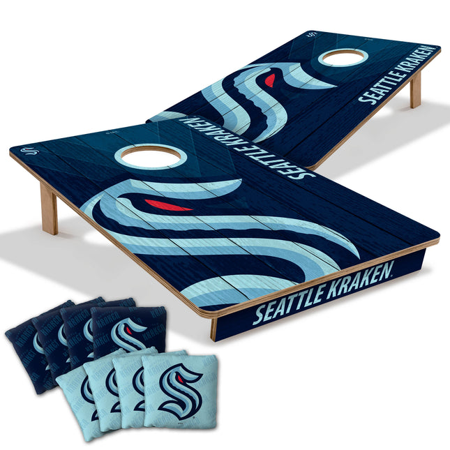 Seattle Kraken 2x3 Cornhole Boards