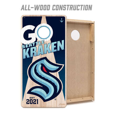 Seattle Kraken 2x4 Cornhole