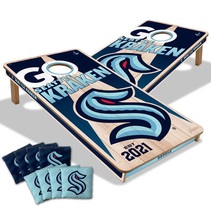 Seattle Kraken 2x4 Cornhole