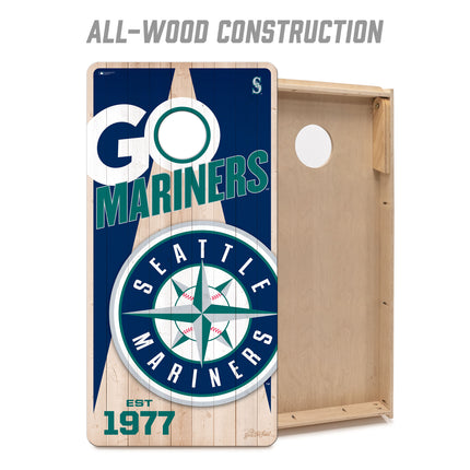 Seattle Mariners  Cornhole Boards 2x4