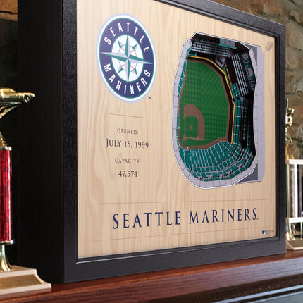 Seattle Mariners 25 Layer Stadium Art