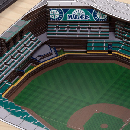 Seattle Mariners 25 Layer Stadium Art