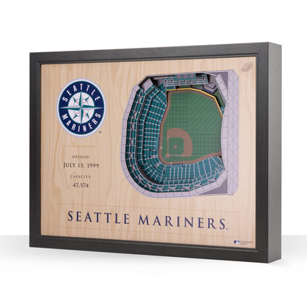 Seattle Mariners 25 Layer Stadium Art