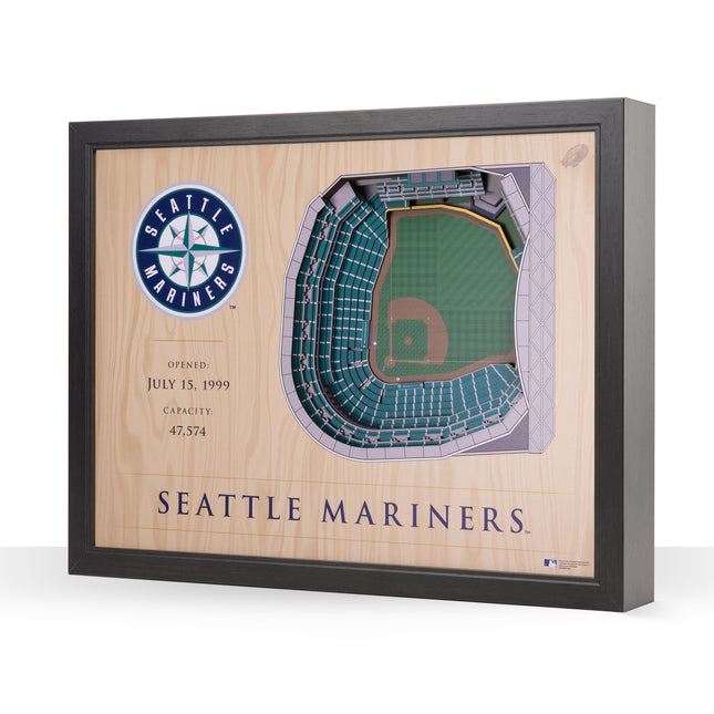 Seattle Mariners 25 Layer Stadium Art